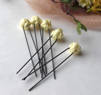 ■Uピン5本セット　黄色